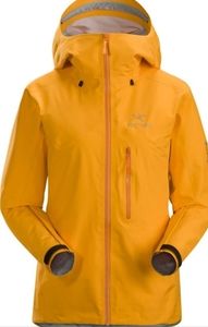 NEW! Arc'teryx Alpha FL Jacket Women Size Small Color Dwlawn